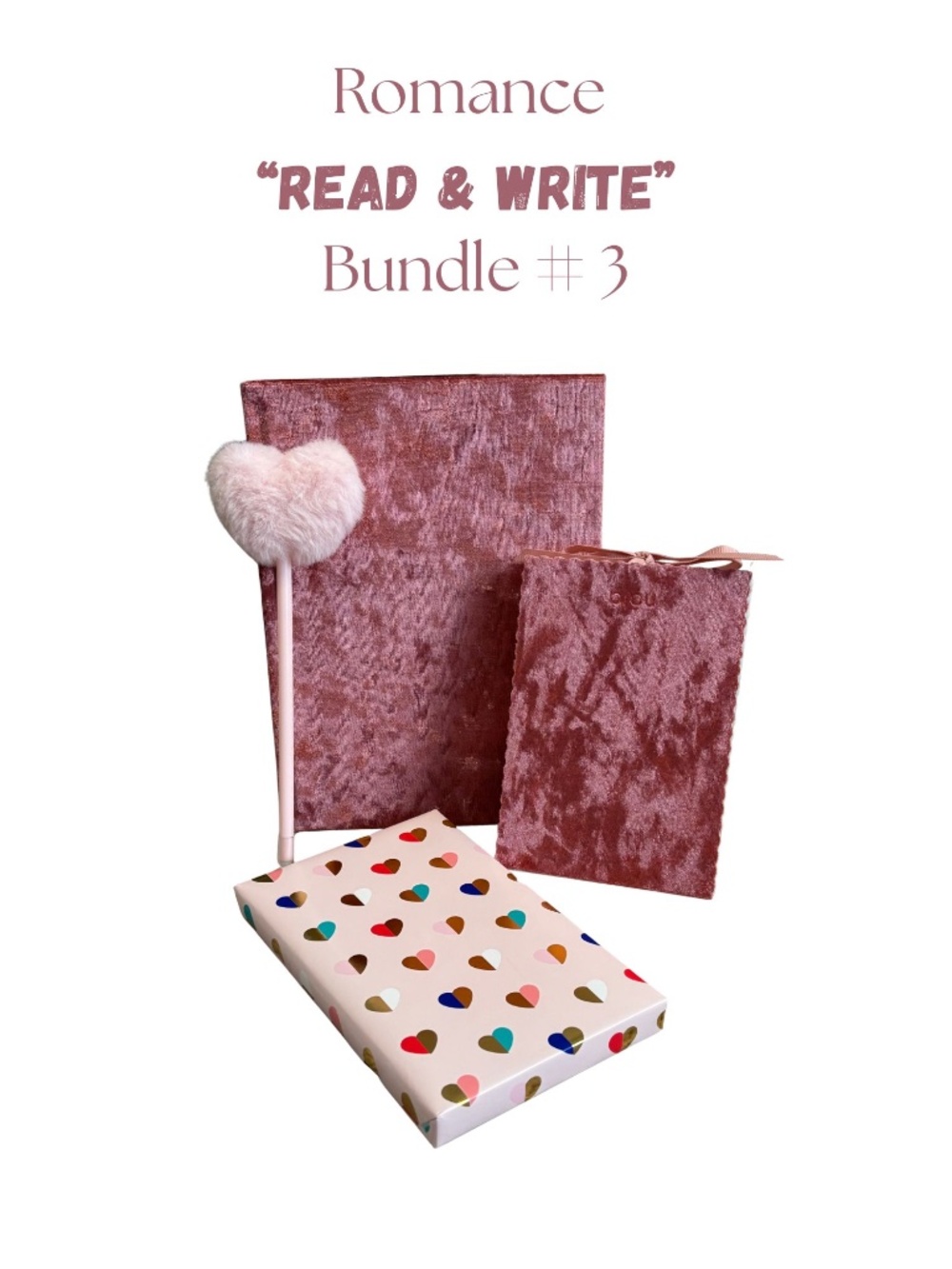 Romance “Read & Write” Blind Date With A Book Bundle # 3